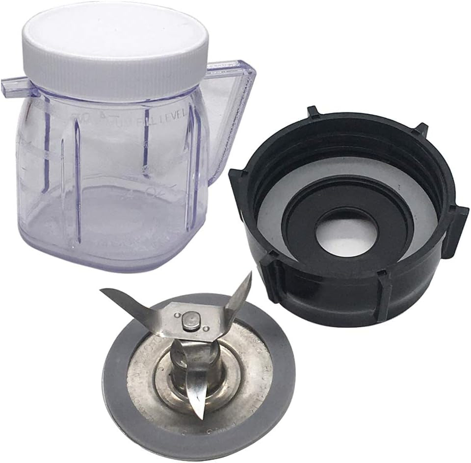 Replacement 4961 Ice Crusher Blade with 4937 1-Cup Mini Jar Cup
