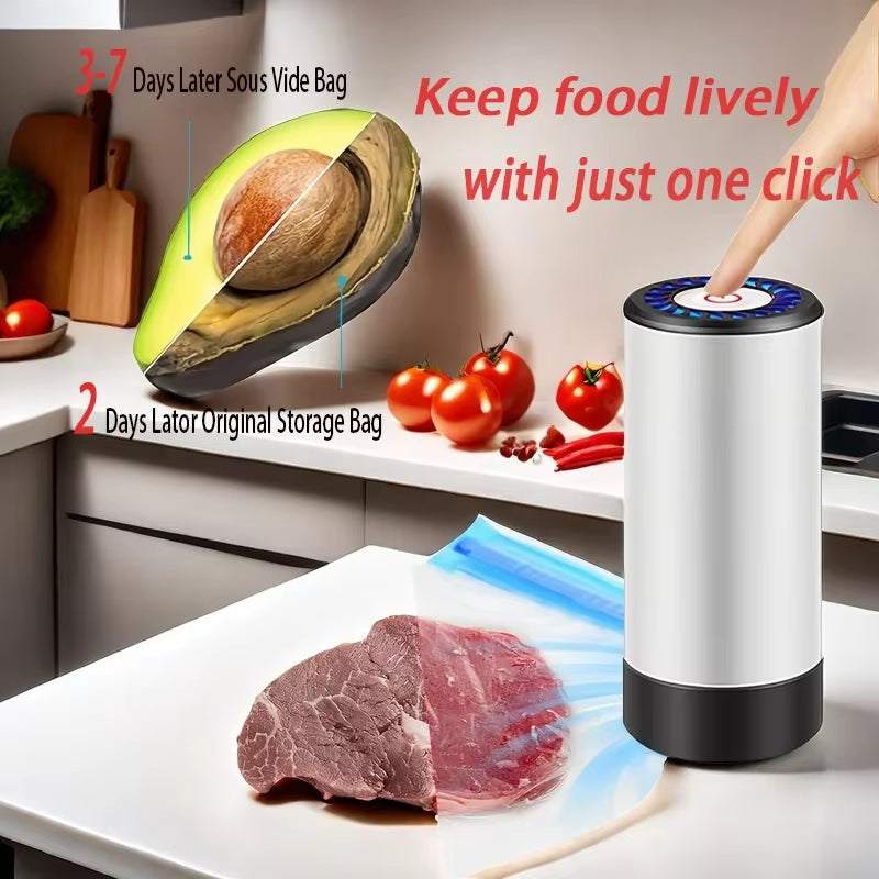 Handheld Vacuum Sealer for Food Storage
