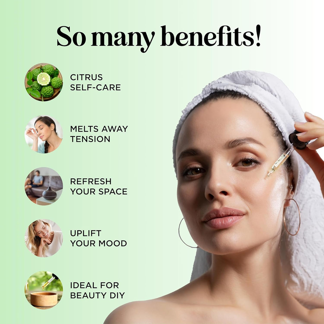 Bergamot Essential Oil for Diffuser Aromatherapy 