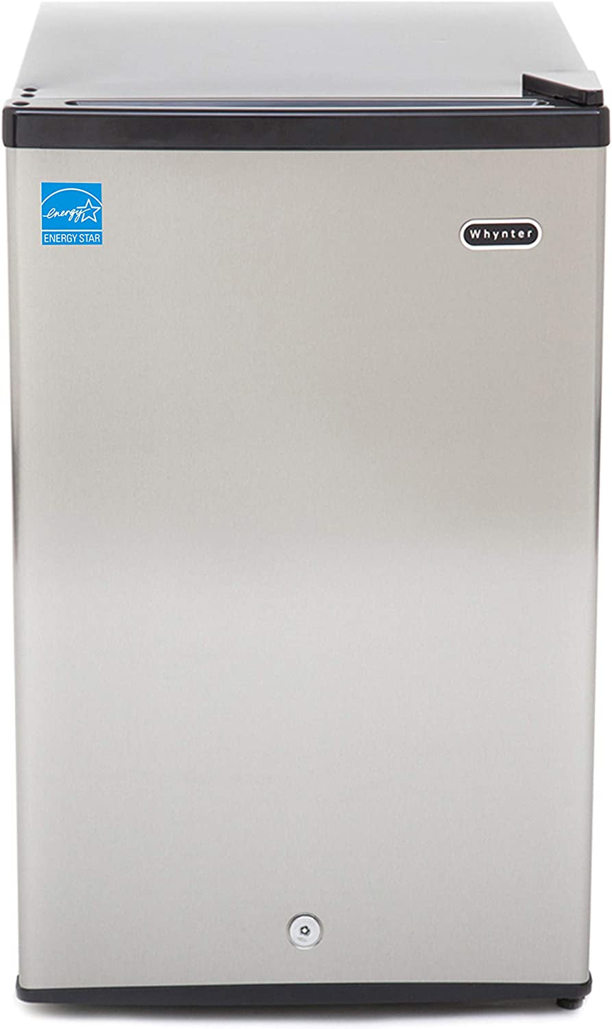 Upright Freezer with Lock, 3 Cu. Ft. Small Freezer Mini Freezer