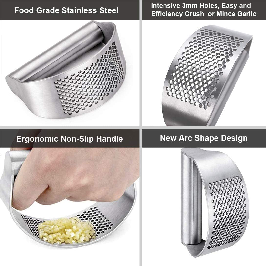 Stainless Steel Garlic Mincer Garlic Crusher