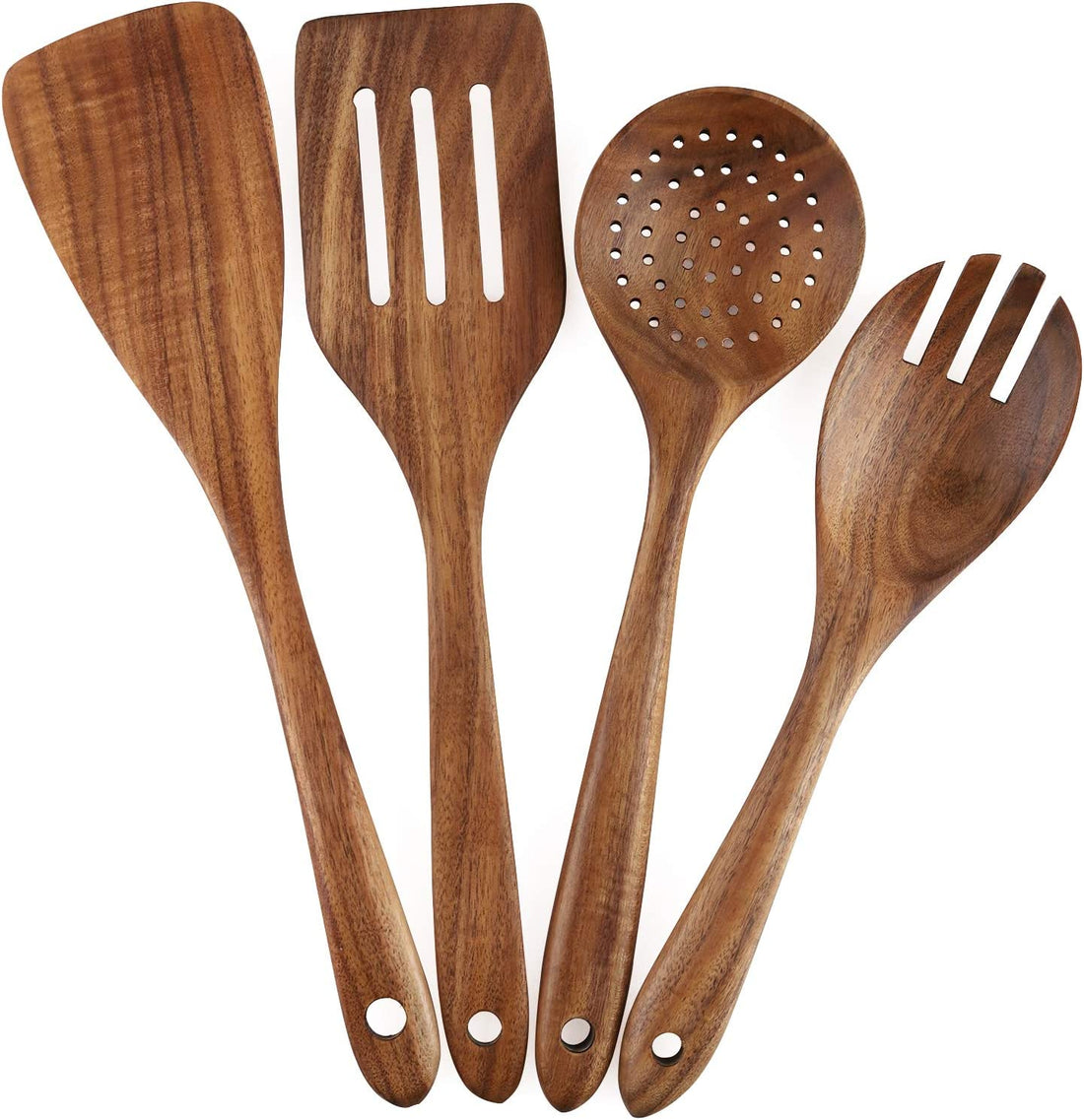 Wooden Cooking Utensils Set 4-Piece